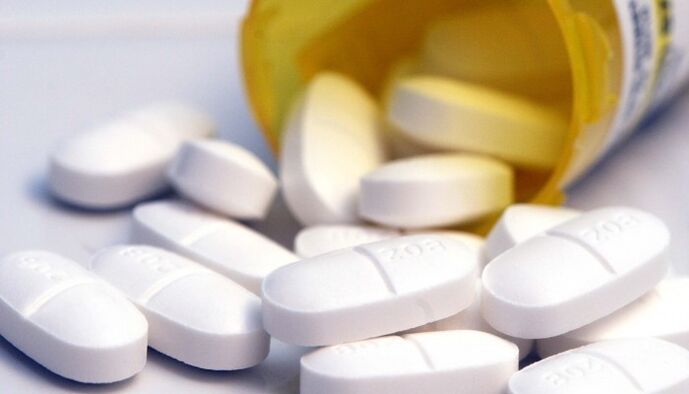 Tablets for pain in the finger joints